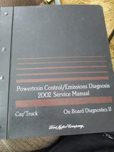 2002 Ford Powertrain Control Emissions Diagnosis Service Manual Car-Truck OBD-II - Bild 1 von 14