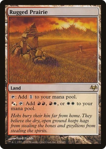 Rugged Prairie #178 (Damaged) Eventide EVE Magic MTG - Picture 1 of 1