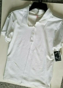 Weiße Schuluniform Poloshirt der Marke Junior French Toast Größe L - Bild 1 von 3