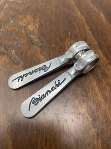 Vintage Campagnolo Blancos Significados Logotipo Panto Tubo Downtubo Fricción ShIfters A - Imagen 1 de 4