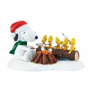 Dept 56 CAMPFIRE BUDDIES Peanuts Village 4047194 BRAND NEW IN BOX - Picture 1 of 1