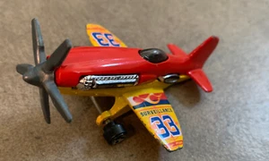 Raro Mattel P-51 Mustang Diecast 5 Prop D41 Vigilancia 33. 3"x2.25" - Imagen 1 de 6