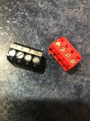 2pack Jandy 4 Pin Connector- RS485- Terminal Bar 6609-aqualink rs-iAquaLink - Image 1 of 4