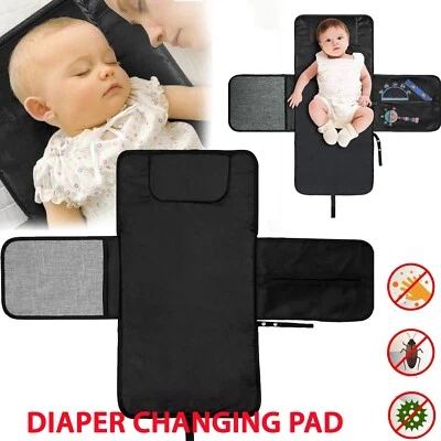 Baby Portable Diaper Travel Nappy Changing Pad Folding Waterproof Mat Diaper - image 1 of 4