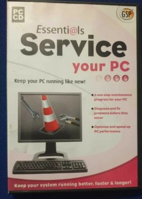 Essentials Service Your PC BNIP PC CD ROM GSP Avanquest Used - Image 1 of 3