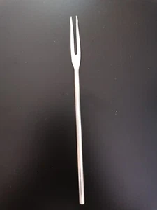 Hugo Pott Besteck Fleischgabel 20cm, 800er Silber Design - Picture 1 of 12