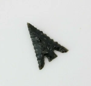 TED ORCUTT NORTHWEST COAST OBSIDIAN FLINT EXOTIC POINT - RARE - CIRCA 1900's - Picture 1 of 2