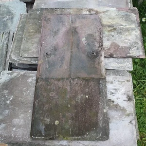 900 Reclaimed Purple Welsh Slate 16" x 8" - Picture 1 of 4