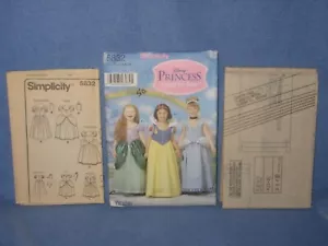 Disfraz Ariel Blancanieves Cenicienta Simplicity 5832 Talla 3 4 5 6 7 8 Princesa - Imagen 1 de 4