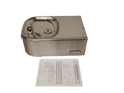 NEW ELKAY EDFPVR214C Soft Sides Single Fountain Non-Filtered Non-Refrigerated,SS - Image 1 of 4