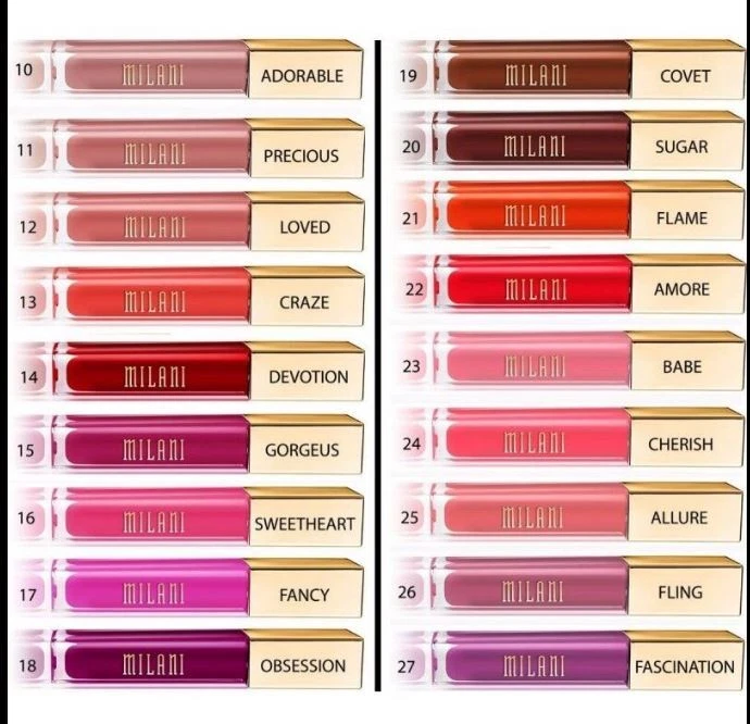 MILANI Amore Matte Lip Creme Color Lipstick Nude/Pink/Red YOU PICK! - Image 1 of 1