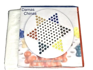 Chinese Checkers Damas Chinas by Aquamarine Games SEALED - Picture 1 of 3