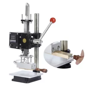 Hot Foil Stamping Bronzing Machine 5*10CM Leather Embossing&Letter T-Slot Holder - Picture 1 of 5