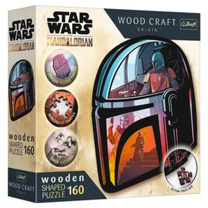 Trefl USA Puzzle: Star Wars: Wood: Mandalorian 160pc - Picture 1 of 1