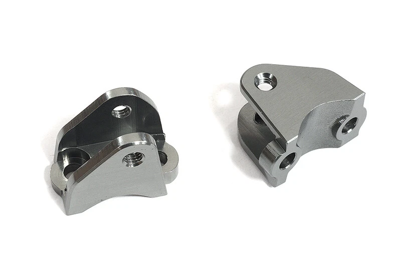 Machined Gun Axle Upper Suspension Linkage Mounts for Tamiya Scale Off-Road CC02 - Image 1 of 1
