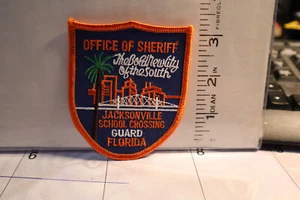 police patch  JACKSONVILLE SHERIFF SCHOOL CROSSING GUARD FLORIDA - Picture 1 of 1