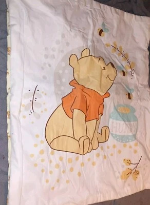 Manta Winnie The Pooh tarro de miel abejas hecha a mano edredón para bebé 38"X 31" Foto 1 de 4