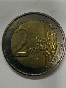 Grecia Moneta da 2 Euro 2002 con "S" nella stella. Errori di conio - Foto 1 di 4