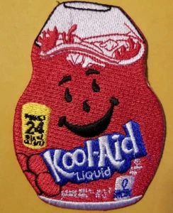 Parche bordado KOOL-AID LIQUID CHERRY APROX. 2.5X3.5" - Imagen 1 de 2