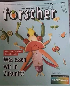 Forscher September 2020 : Magazin-Was essen wir in Zukunft? Kinder, Spiel & Spaß - Bild 1 von 1