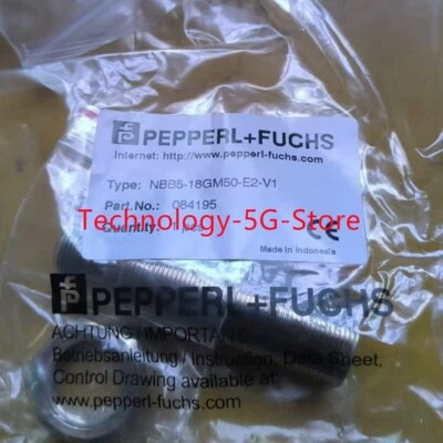 New PEPPERL+FUCHS NBB5-18GM50-E2-V1 Proximity Sensor - Image 1 of 4