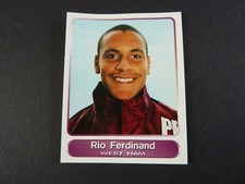 Rio Ferdinand Rookie Sticker - Panini Superplayers 1998 - Near Mint! West Ham 