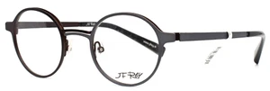 JF REY JF2775 9701 Brown Grey Unisex Round Eyeglasses 45-22-143 B:40 - Picture 1 of 14