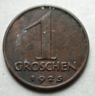 1925 Austria 1 Groschen