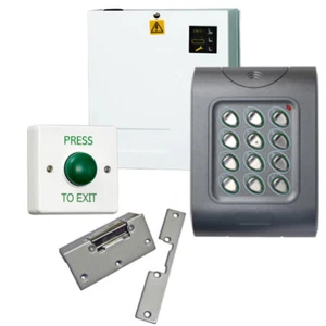 Weatherproof ACT 5 Code Access Control Kit Power Supply & FAIL SAFE Lock Release - Picture 1 of 2