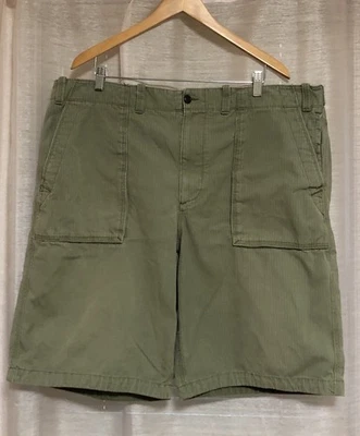 Pantalones Cortos Carga Ligeros De Colección Eddie Bauer Frente Plano Para Hombre Talla 42x11 ALTOS Foto 1 de 4