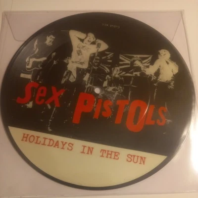 Sex Pistols Holidays in the Sun Picture Disc Italy 2017 Ltd Edition 100 N/M RARE - Image 1 of 4