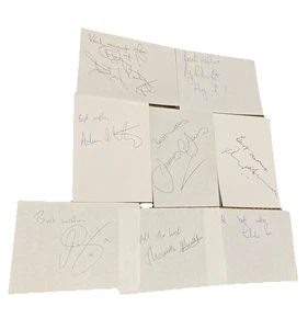 BBC TV Flog It Team Full Set Of Autographs Signatures - Foto 1 di 1
