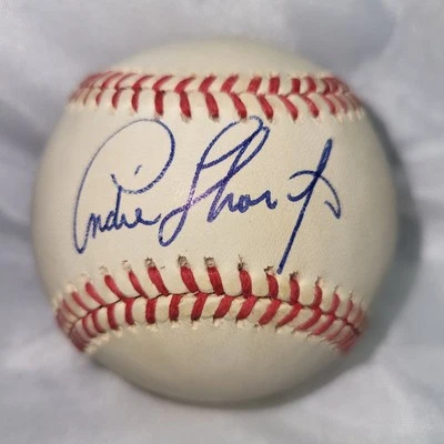 Andre Thunder Thornton Signed MLB Baseball – 2× All-Star, Cleveland Indians 1B - Image 1 of 4