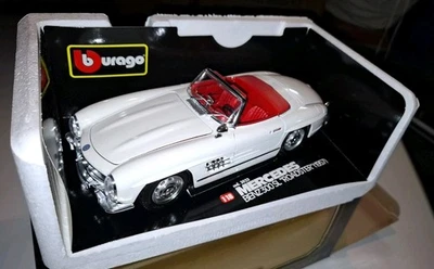 BBURAGO 1/18 MERCEDES BENZ 300 SL ROADSTER 1957 Codice 3023 - Immagine 1 di 4