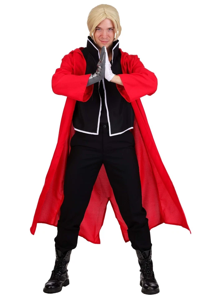 Men's Full Metal Alchemist Edward Costume - Image 1 of 1