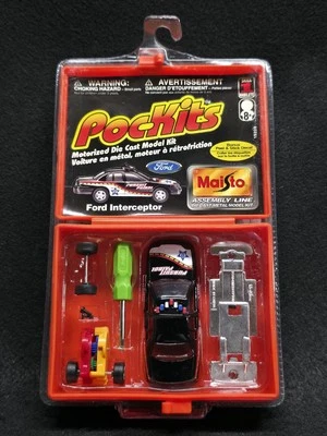 Maisto Poc-Kits Ford Interceptor Police Car - Image 1 of 2