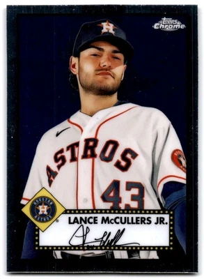 2021 Topps Chrome Platinum Anniversary #404 Lance McCullers Jr. NM-MT Astros - Image 1 of 2