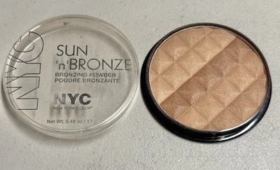 NYC Sun 'n' Bronze Bronzing Powder 707 Fire Island Tan Bronze New Open - Image 1 of 3