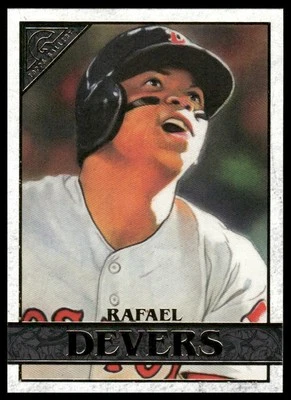 2020 Topps Gallery #55 Rafael Devers Boston Red Sox - Image 1 of 2