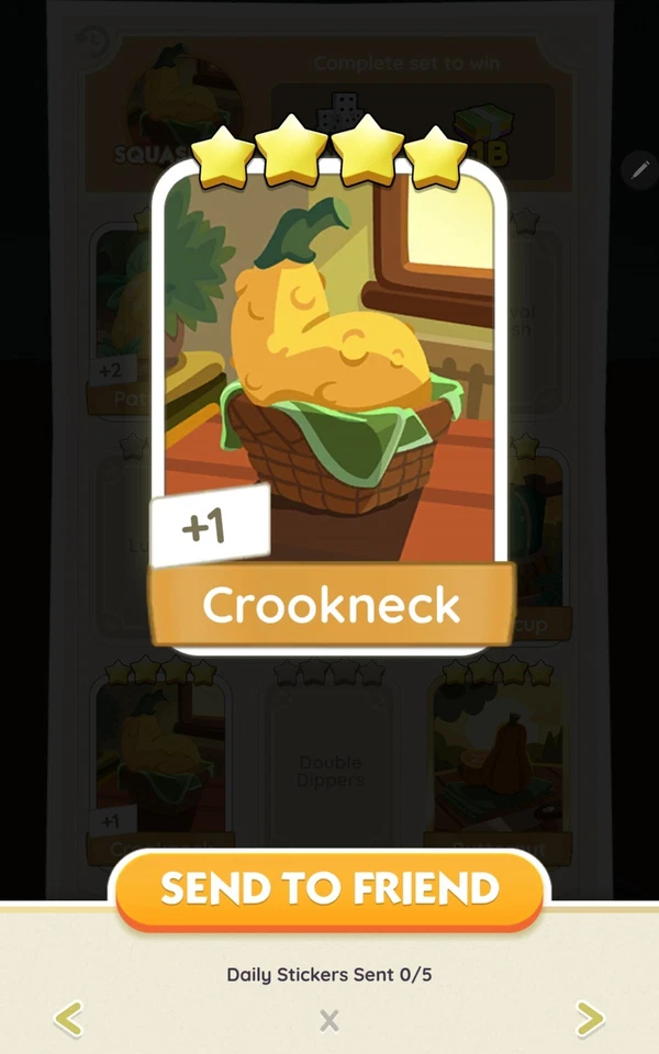 Monopoly Go Cards Crookneck - Image 1 of 1