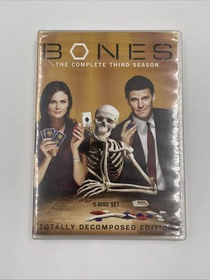 Bones The Complete Third Season DVD, 2007, Brand New, Sealed, 20th Century Fox - Image 1 of 2