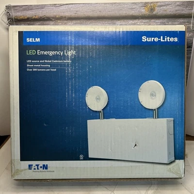 NEW COOPER LIGHTING SURE-LITES SELM XR6C-LED EMERGENCY LIGHT - Image 1 of 3