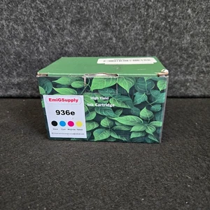EmigSupply 936e 4er-Pack kompatible Tinte für HP OfficeJet Pro 9125e 9135e Neu in OVP - Bild 1 von 12
