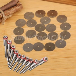 22mm Cut Off Wheel Saw Blade Disc & 2.35mm Mandrel Rotary Power Tool Accessories - Picture 1 of 10