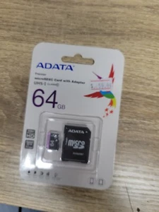 ADATA Micro sd card 64GB  Memory phones camera universal - Picture 1 of 8