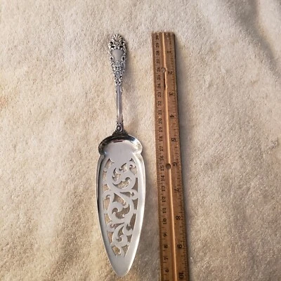 RENAISSANCE por Dominick & Haff plata esterlina JELLY ROLL SERVER perforado sin mono Foto 1 de 4