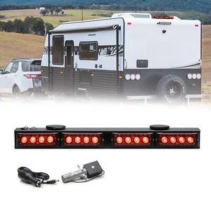 21.5" Tow Stick LED Light Bar Traffic Advisor for Truck Wrecker Trailer Battery - Picture 1 of 5
