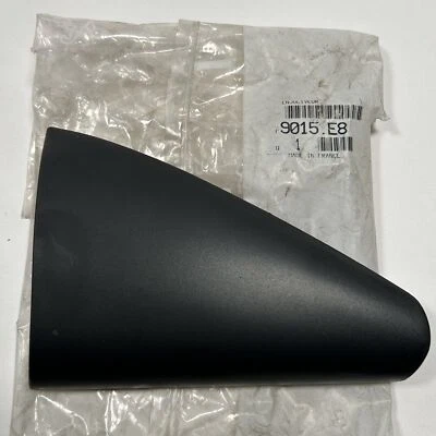 Peugeot 406 Inner Right Driver Door Mirror Black Triangle Trim Genuine 9015E8 - Image 1 of 4