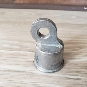 Chain Link Rail End Cap 2.44" L Galvanized Silver Aluminium. - Picture 1 of 3