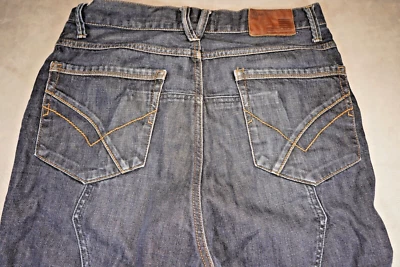 William Rast Slouch Fit Size 32 X 34 Button Fly Dark Wash Men's Jeans - Image 1 of 4